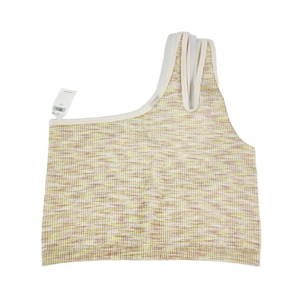 NEW American Eagle Ribbed Seamless One Shoulder Sports Bra Size Small - Picture 2 of 6